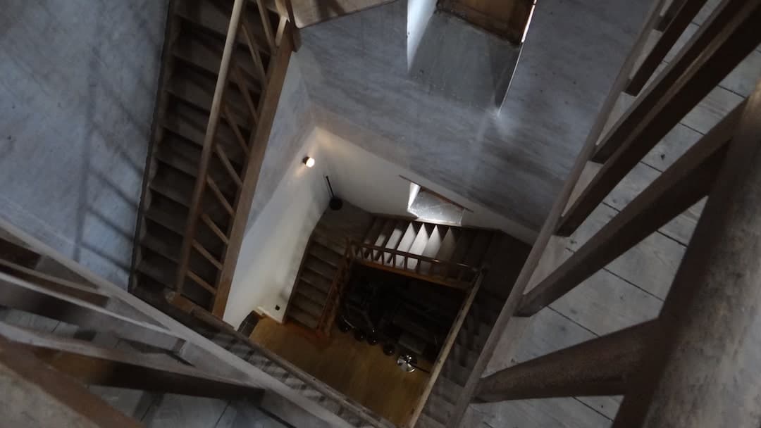 Belfort van Diksmuide trappenhuis